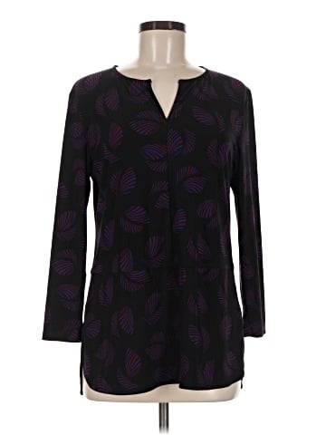 Anne Klein Long Sleeve Blouse (view 1)