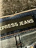Express Jeans Hearts Blue Jeans Size 4 - photo 7