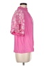 Coast 100% Polyester Pink Short Sleeve Blouse Size M - photo 4