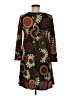 Assorted Brands Print Brown Casual Dress Size M - photo 2