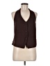 Bailey 44 Brown Sleeveless Button-Down Shirt Size M - photo 1