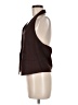 Bailey 44 Brown Sleeveless Button-Down Shirt Size M - photo 5