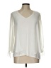 Thalia Sodi 100% Polyester Ivory 3/4 Sleeve T-Shirt Size L - photo 1
