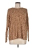 J.Jill Brown Long Sleeve Top Size Med Petite - photo 1