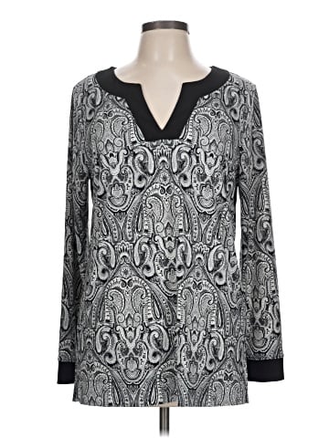 Tahari Long Sleeve Blouse (view 1)