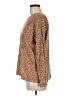 J.Jill Brown Long Sleeve Top Size Med Petite - photo 5
