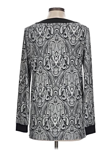 Tahari Long Sleeve Blouse (view 2)