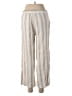 Maven West Stripes Ivory Linen Pants Size S - photo 2