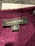 Calligraphie Purple Cardigan Size M - photo 7