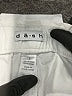 DASH Solid Ivory White Shorts Size L - photo 3