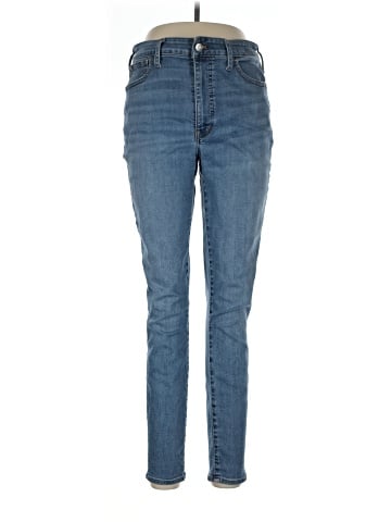 Madewell Tall Curvy 9" Mid-Rise Roadtripper Supersoft Skinny Jeans in Hastings Wash: TENCEL&trade; Denim Edition (view 1)