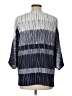 Chaus Blue 3/4 Sleeve Blouse Size L - photo 2