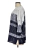 Chaus Blue 3/4 Sleeve Blouse Size L - photo 5