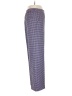 Topshop Checkered-gingham Blue Casual Pants Size 6 - photo 4