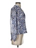 Veronica M. Blue 3/4 Sleeve Blouse Size XS - photo 4