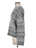 Lafayette 148 New York Metallic Silver Pullover Sweater Size M - photo 5