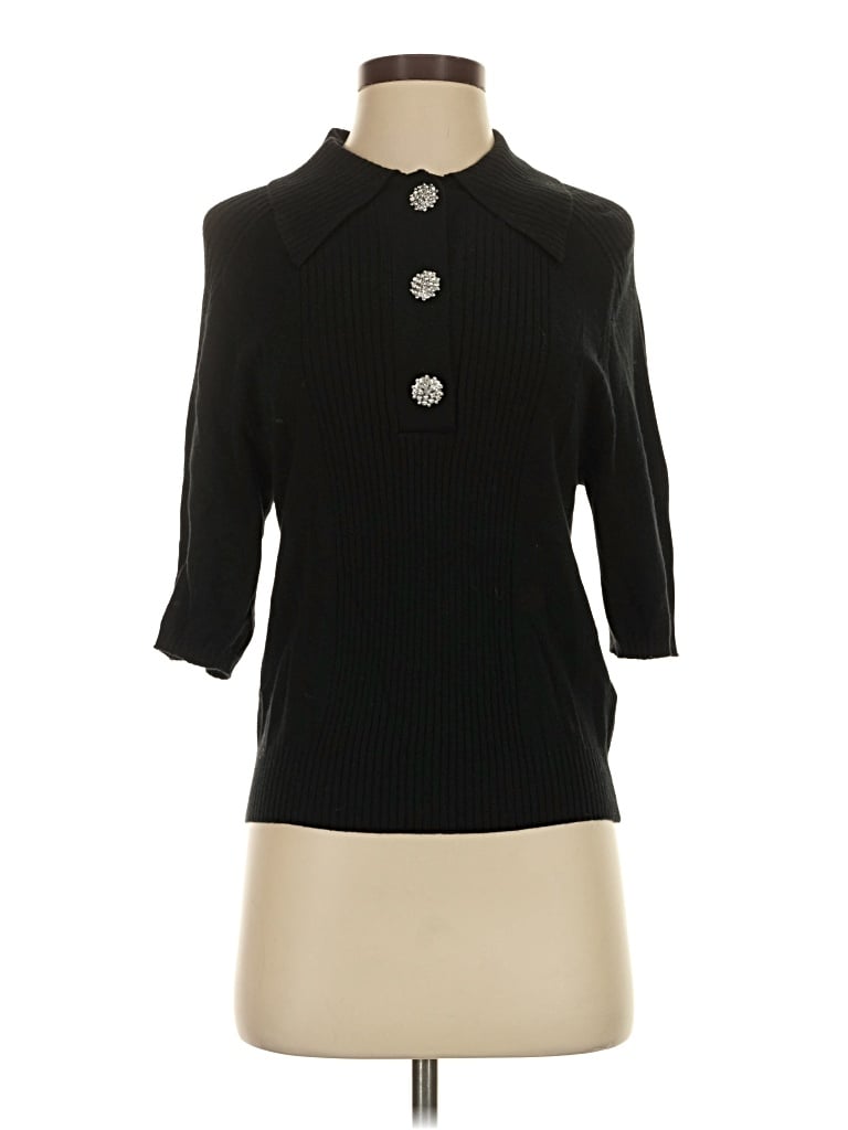 Pre-owned Ba&sh Pullover Sweater In Black