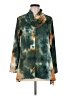 Forgotten Grace Green Long Sleeve Blouse Size M - photo 1