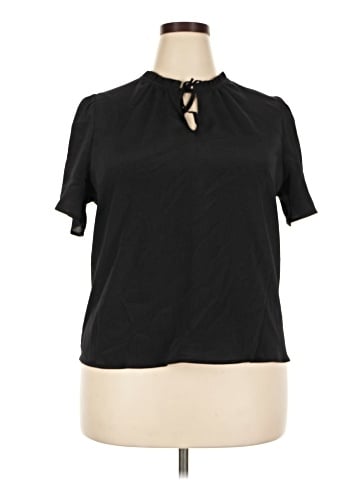 Nine West Short Sleeve Blouse (view 1)