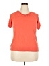 Jaclyn Smith Orange Short Sleeve Top Size XXL - photo 1
