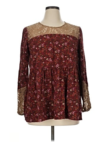 Eri + Ali Long Sleeve Blouse (view 1)