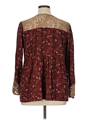 Eri + Ali Long Sleeve Blouse (view 2)