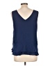 Gibson 100% Polyester Blue Sleeveless Blouse Size L - photo 2