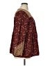 Eri + Ali Burgundy Long Sleeve Blouse Size XL - photo 4