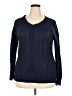 Faded Glory 100% Acrylic Blue Pullover Sweater Size XXL - photo 1