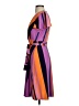 Donna Morgan Color Block Purple Cocktail Dress Size 2 - photo 5