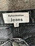 Reformation Jeans 100% Cotton Black Jeans Size 25 waist - photo 7