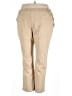Soft Surroundings Solid Tan Khakis Size 2X - photo 1