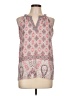 Willi Smith Pink Sleeveless Blouse Size L - photo 1