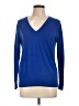 Banana Republic 100% Wool Blue Wool Pullover Sweater Size Lg Petite - photo 1