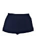 CeCe 100% Polyester Solid Blue Shorts Size XL - photo 2