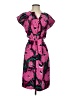 Talbots 100% Polyester Floral Pink Casual Dress Size S - photo 1