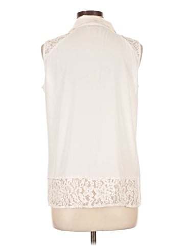 Calvin Klein Sleeveless Button-Down Shirt (view 2)