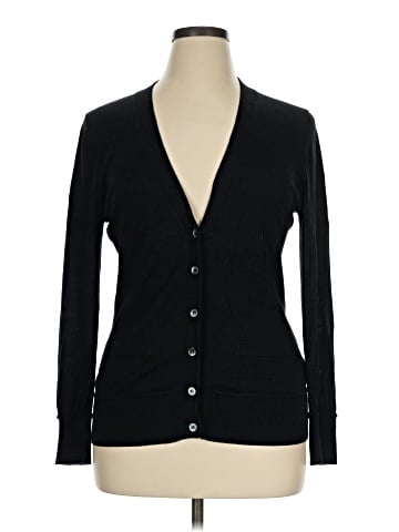 August Silk Cardigan (view 1)