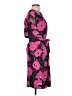 Talbots 100% Polyester Floral Pink Casual Dress Size S - photo 4