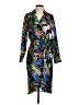 Milly 100% Polyester Print Black Casual Dress Size 10 - photo 1