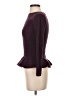 Tory Burch 100% Wool Purple Wool Pullover Sweater Size XS - photo 5