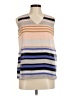 CAbi 100% Polyester Tan Sleeveless Top Size M - photo 1
