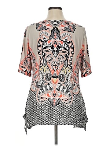 Style&Co Short Sleeve Blouse (view 2)