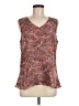 CAbi Brown Sleeveless Blouse Size M - photo 1