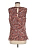 CAbi Brown Sleeveless Blouse Size M - photo 2