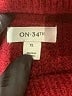 On 34th Burgundy Turtleneck Sweater Size XL - photo 7