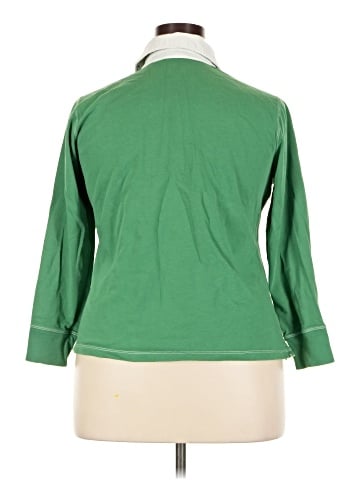 Charter Club Long Sleeve Top (view 2)