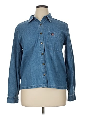 Christopher & Banks Denim Jacket (view 1)