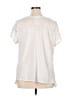 Adiva 100% Cotton Ivory Short Sleeve Top Size 1X - photo 2