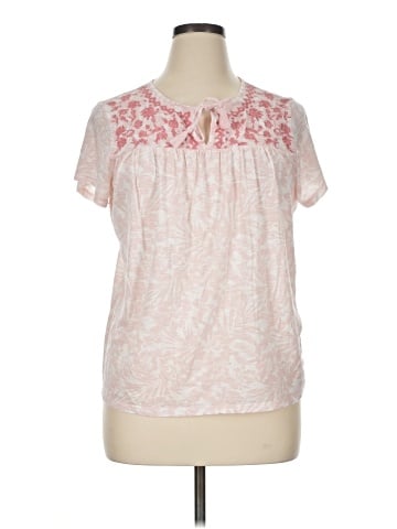 Style&Co Short Sleeve Blouse (view 1)